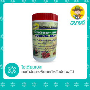 โซเดียม-เบส กำจัดสารพิษตกค้างจากผัก